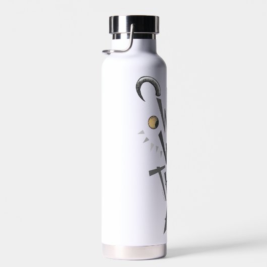 Wo die wilden Dinge grafisch zitiert werden Trinkflasche (Rechts)