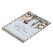 Wo die wilden Dinge Kinderdusche sind Notizblock (Linke Seite)