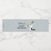 Wo die wilden Dinge Kinderdusche sind Wasserflaschenetikett (Einzelnes Label)