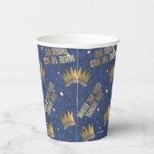 Wo die wilden Dinge Krone und Sternenmuster sind Pappbecher (Rechts)