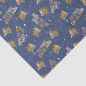 Wo die wilden Dinge Krone und Sternenmuster sind Seidenpapier (Ausschnitt)