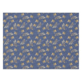 Wo die wilden Dinge Krone und Sternenmuster sind Tischdecke (Vorderseite (Horizontal))