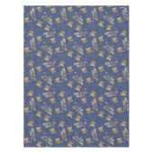 Wo die wilden Dinge Krone und Sternenmuster sind Tischdecke (Vorderseite)