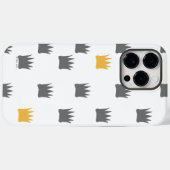 Wo die wilden Dinge Kronmuster sind Case-Mate iPhone Hülle (Rückseite (Horizontal))