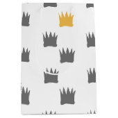 Wo die wilden Dinge Kronmuster sind Mittlere Geschenktüte (Vorderseite)