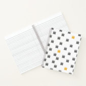 Wo die wilden Dinge Kronmuster sind Notizblock (Innenseite)