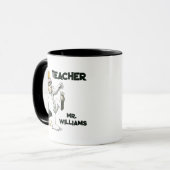 Wo die wilden Dinge Lehrer sind Tasse (Vorderseite Links)