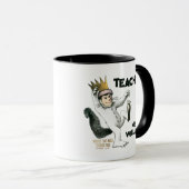 Wo die wilden Dinge Lehrer sind Tasse (VorderseiteRechts)