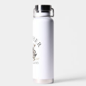 Wo die wilden Dinge Lehrer sind Trinkflasche (Rückseite)