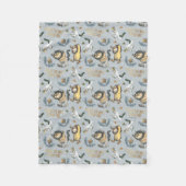 Wo die wilden Dinge Muster sind Fleecedecke (Vorderseite)