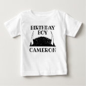 Wo die wilden Dinge sind | Birthday Boy Baby T-shirt (Vorderseite)