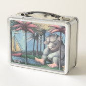 Wo die wilden Dinge sind | Buchabdeckung Metall Brotdose (Rückseite)