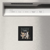Wo die wilden Dinge sind Daddy To Be _1  Magnet (In Situ (Geschirrspüler))