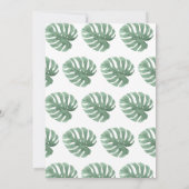 Wo die wilden Dinge sind einzigartige Babydusche Einladung (Rückseite)