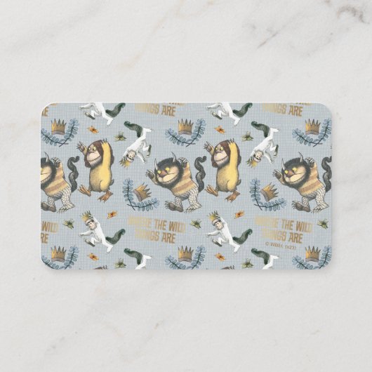 Wo die wilden Dinge sind - Geschenkregister Begleitkarte (Rückseite)