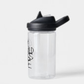 Wo die wilden Dinge sind | Handschriftlich Trinkflasche (Links)