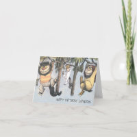 Wo die wilden Dinge sind | Happy Birthday