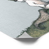 Wo die wilden Dinge sind - König Max | Geburtsstun Poster (Ecke)