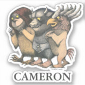 Wo die wilden Dinge sind | Kreaturen Aufkleber (Vorderseite)