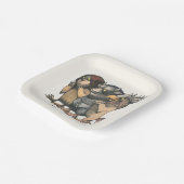 Wo die wilden Dinge sind | Kreaturen Pappteller (Gewinkelt)