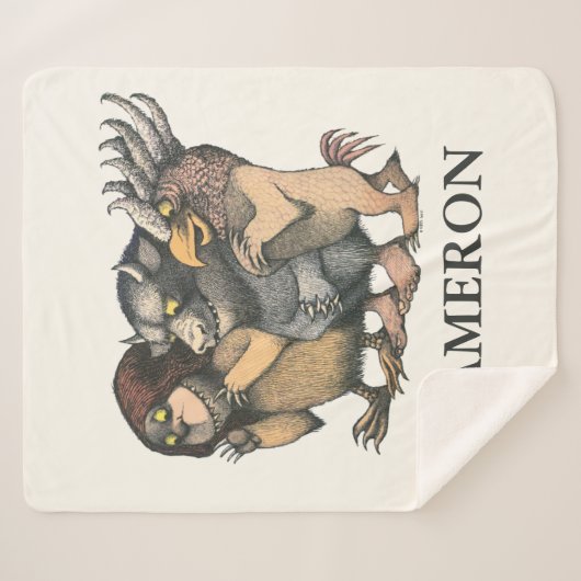 Wo die wilden Dinge sind | Kreaturen Sherpadecke (Vorderseite (Horizontal))