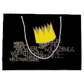 Wo die wilden Dinge sind | Krone Große Geschenktüte (Rückseite)