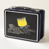 Wo die wilden Dinge sind | Krone Metall Brotdose (Rückseite)