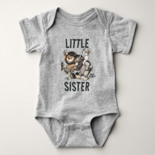 Wo die wilden Dinge sind Little Sister Baby Strampler