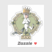 Wo die wilden Dinge sind | Max. Abzeichen Aufkleber (Blatt)