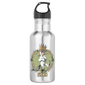 Wo die wilden Dinge sind | Max. Abzeichen Edelstahlflasche (Vorderseite)