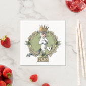 Wo die wilden Dinge sind | Max. Abzeichen Serviette (Beispiel)