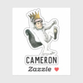 Wo die wilden Dinge sind | Max Aufkleber (Blatt)