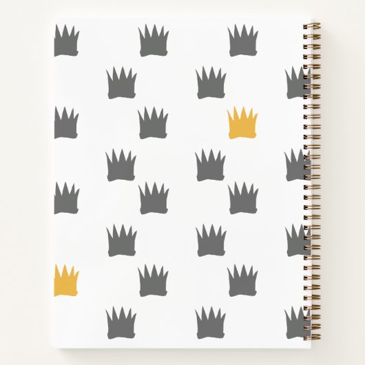 Wo die wilden Dinge sind | Max & Crown Notizblock (Rückseite)