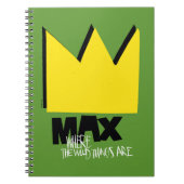 Wo die wilden Dinge sind | Max & Crown Notizblock (Vorderseite)