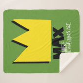 Wo die wilden Dinge sind | Max & Crown Sherpadecke (Vorderseite (Horizontal))