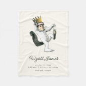 Wo die wilden Dinge sind - Max | Geburtsstunde Fleecedecke (Vorderseite)