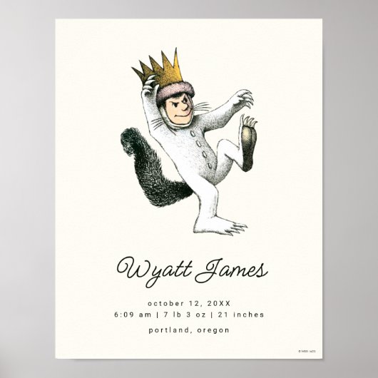 Wo die wilden Dinge sind - Max | Geburtsstunde Poster (Vorne)