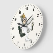 Wo die wilden Dinge sind | Max Große Wanduhr (Winkel)