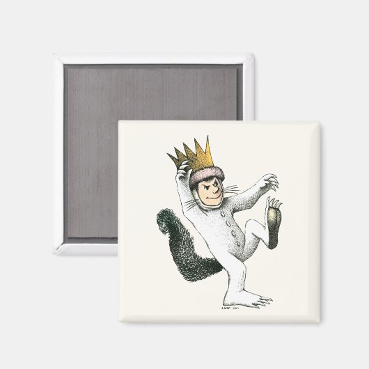 Wo die wilden Dinge sind | Max Magnet (Vorderseite/Rückseite)