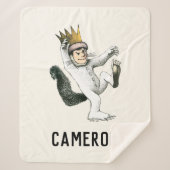 Wo die wilden Dinge sind | Max | Name hinzufügen Sherpadecke (Vorderseite)