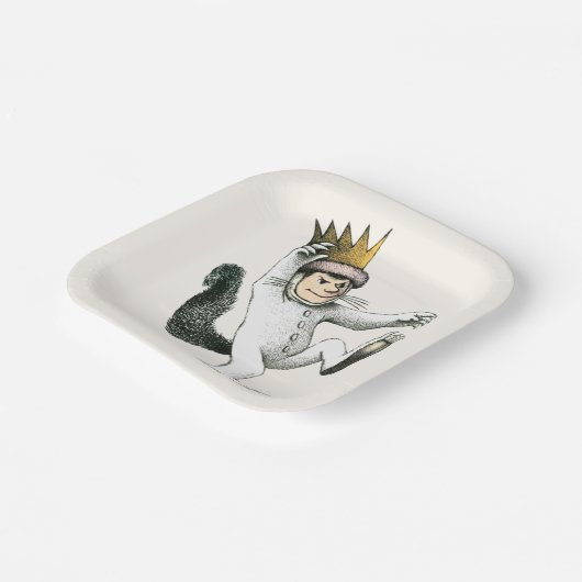 Wo die wilden Dinge sind | Max Pappteller (Gewinkelt)