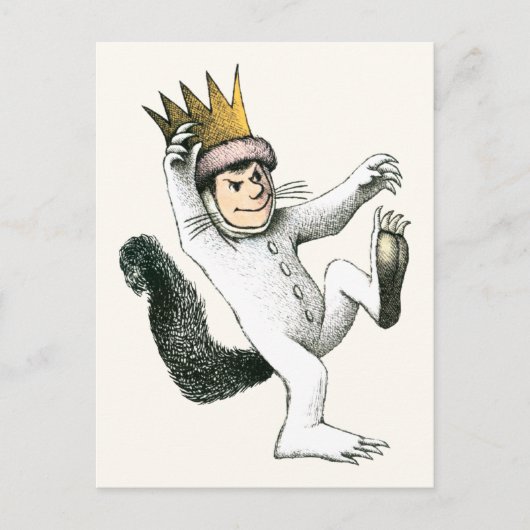 Wo die wilden Dinge sind | Max Postkarte (Vorderseite)