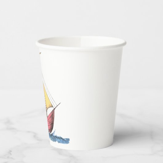 Wo die wilden Dinge sind | Max Sailing Pappbecher (Links)