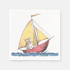 Wo die wilden Dinge sind | Max Sailing Serviette