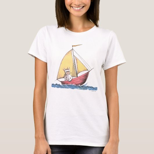 Wo die wilden Dinge sind | Max Sailing T-Shirt (Vorderseite)
