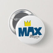 Wo die wilden Dinge sind | Max und Krone Button (Vorne & Hinten)