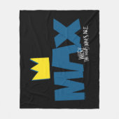 Wo die wilden Dinge sind | Max und Krone Fleecedecke (Vorderseite)