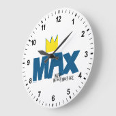 Wo die wilden Dinge sind | Max und Krone Große Wanduhr (Winkel)