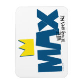 Wo die wilden Dinge sind | Max und Krone Magnet (Vertikal)