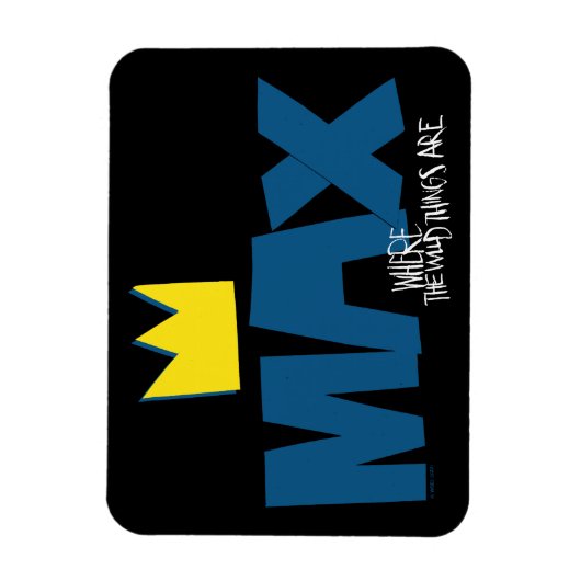 Wo die wilden Dinge sind | Max und Krone Magnet (Vertikal)